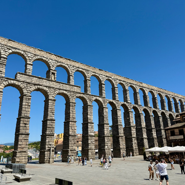 Aqueduct of Segovia, Segovia, Spain